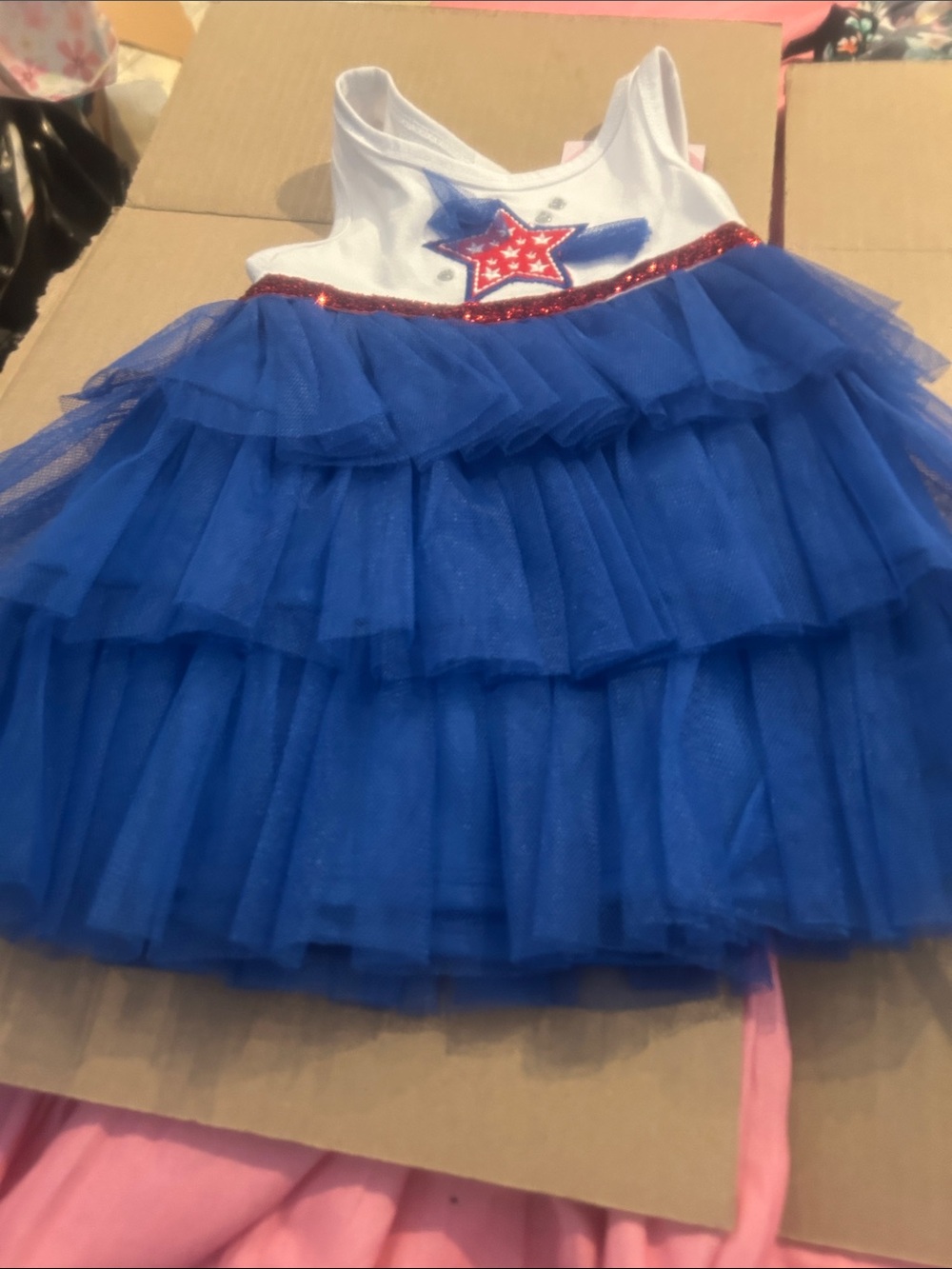 NWT Sz 24 mths star dress
